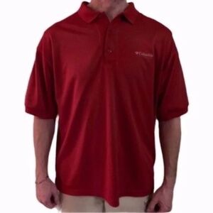 Columbia Men's Large Red PFG Shirt